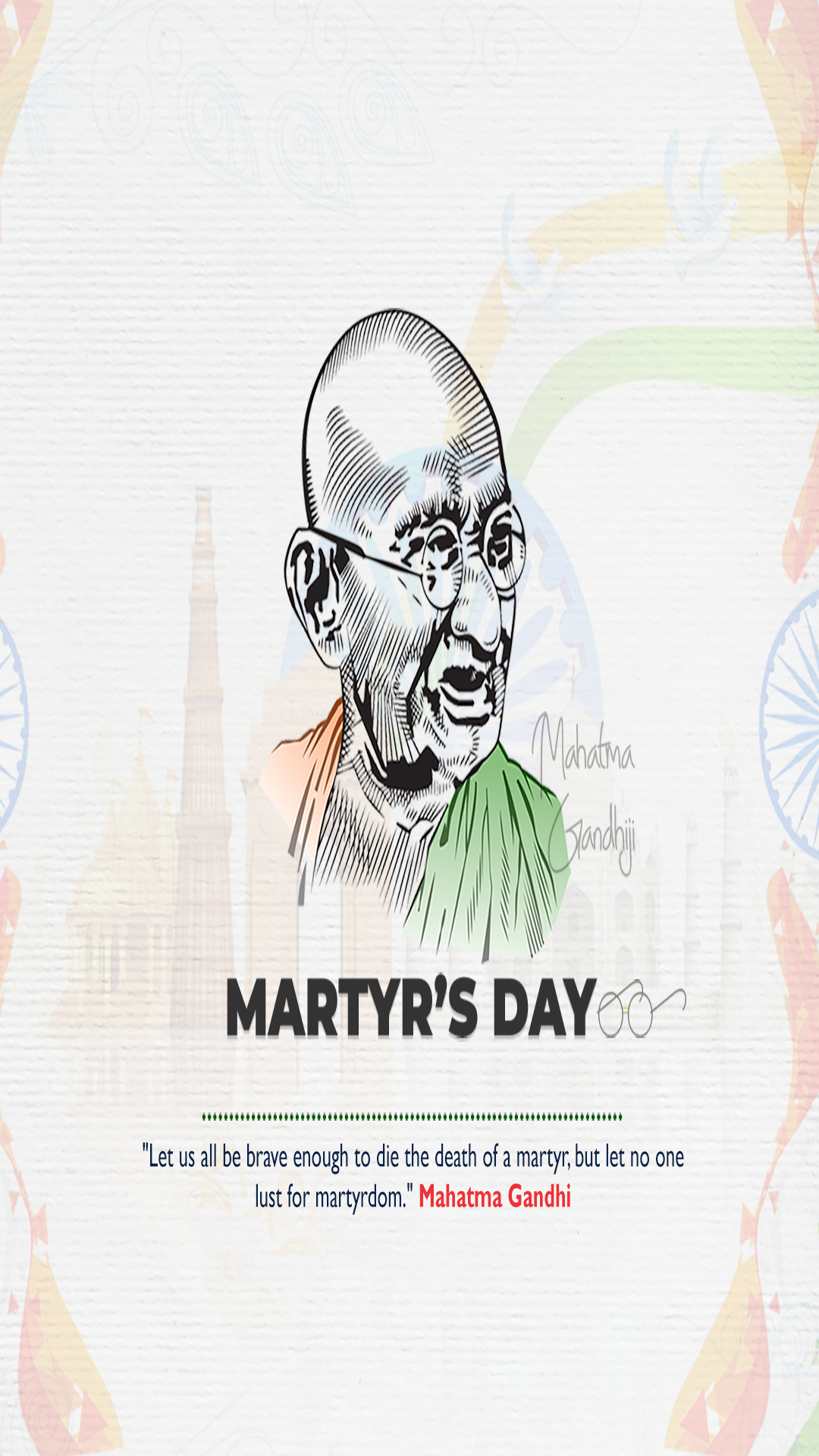 Mruty Divash Gandhiji