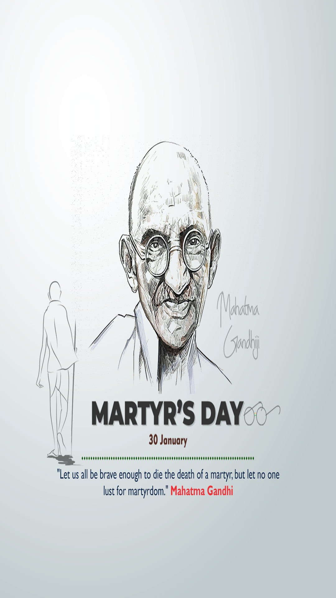 Mruty Divash Gandhiji