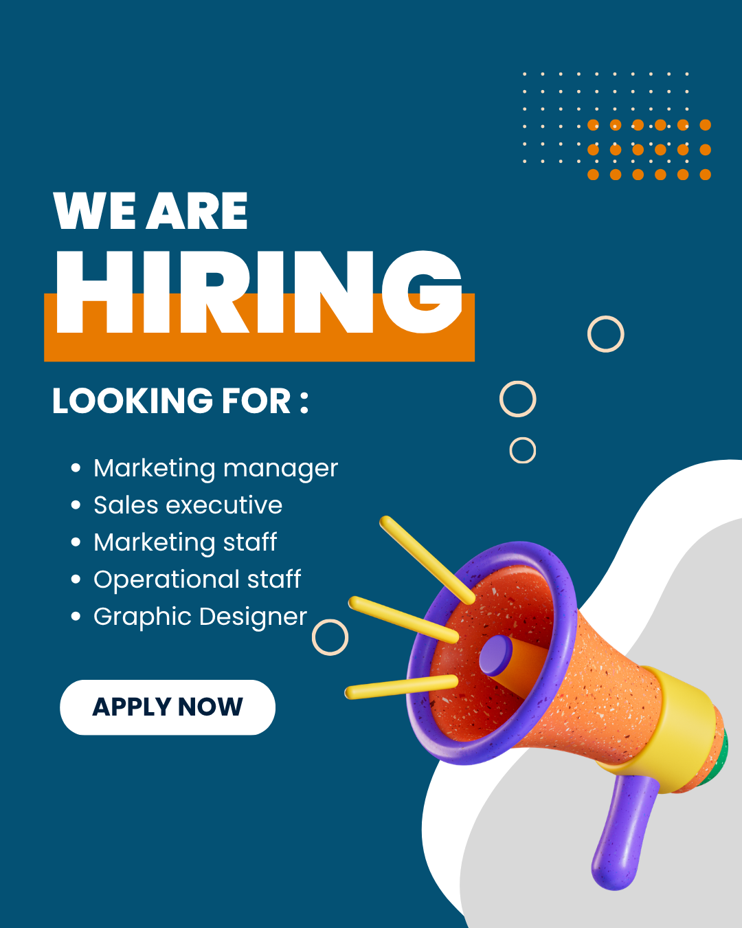 We are Hiring734