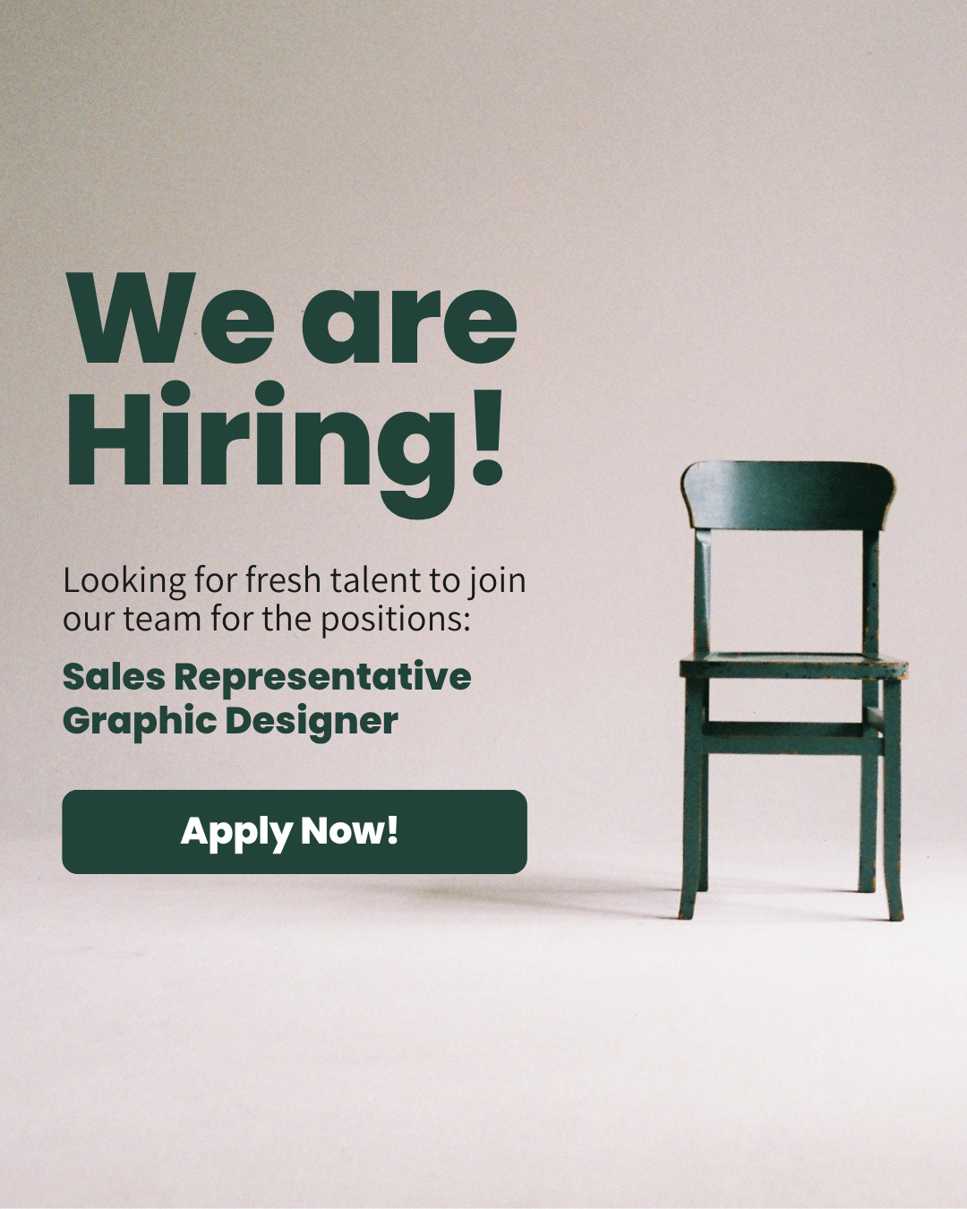 We are Hiring741