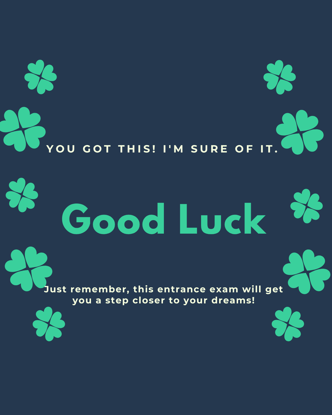 Good Luck497