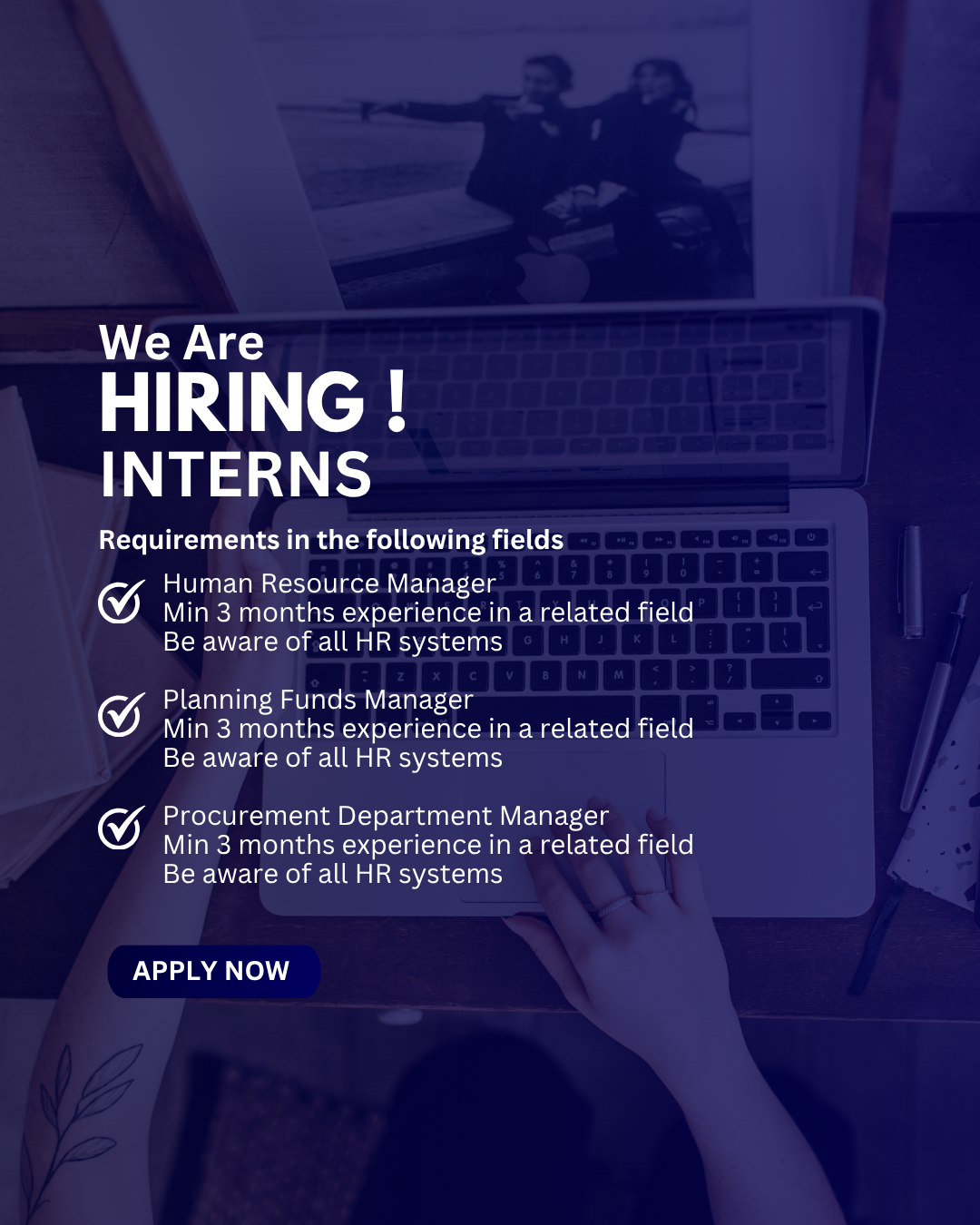 We are Hiring736