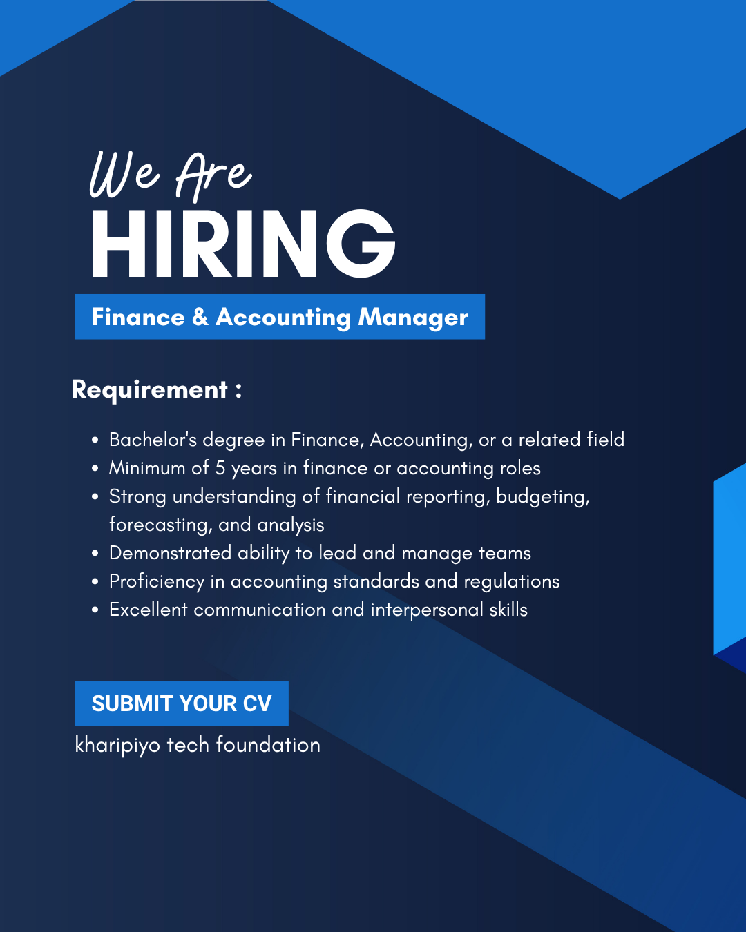 We are Hiring735
